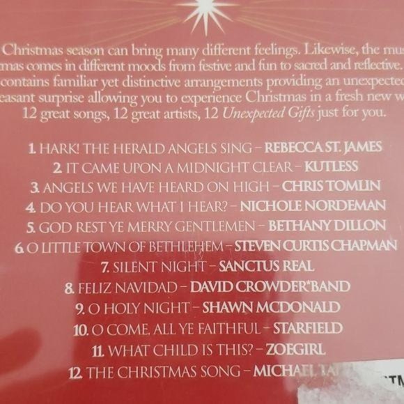 Unexpected Gifts 12 New Sounds of Christmas CD - Picture 4 of 5